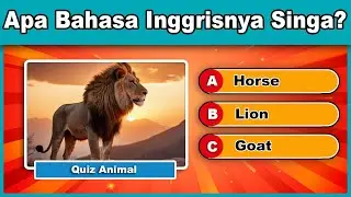 ANIMAL QUIZ IN ENGLISH | CC107