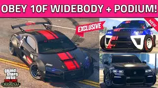 New Podium Car! Obey 10F Widebody Benny's - All Upcoming Podium Vehicle | GTA 5 Online Weekly Update