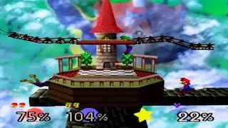 ABM: Super Smash Bros 64 Gameplay Match !! HD