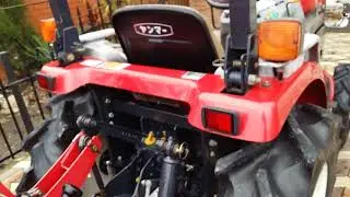 Видеообзор Японского мини-трактора YANMAR EF-120  новейшая модель.