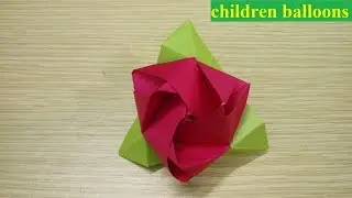 Cách gấp hoa hồng bằng giấy đơn giản mà đẹp 🌹 | Very easy to make paper roses (Origami rose) 🌹