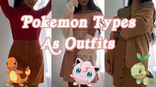 Pokemon Types as Outfits | YesStyle Lookbook (since almost my entire wardrobe is YesStyle lol)