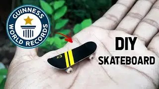 How to make a skateboard | Diy skateboard | Mini skateboard