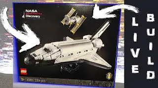 Lego NASA SPACE SHUTTLE (PARTE 2) [LIVE-BUILD #17]