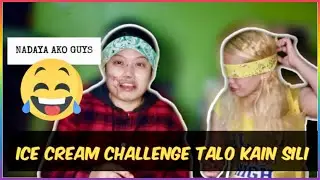 ICE CREAM CHALLENGE [MATALO KAIN SILI] HAHAHA NADAYA PALA AKO NI PALANGGA PROMISE DI KO ALAM 😂