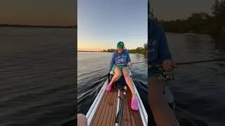 Рыбалка с лодки вилка #travel #fishing #vanlife