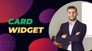 Card widget | flutter development course 2024