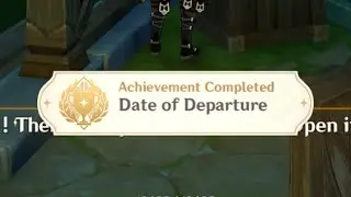 Sumeru Hidden Quest and Achievement - Date of Departure