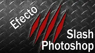 Photoshop - Crear efecto slash/arañazo en una imagen