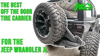 The BEST Off The Door Tire Carrier For The Jeep Wrangler JL [2020]