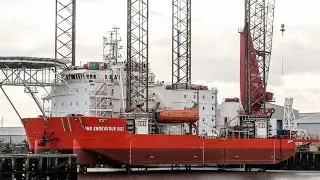 Ошибки при маневрировании Self propelled JackUp barge в ADNOC