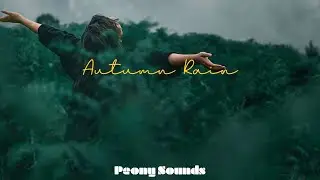 Autumn Rain and Relaxing Piano Music ASMR | 가을 빗소리와 피아노 음악 (8 hours/dark screen after 1 min)