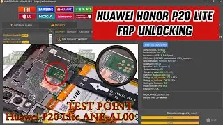 Huawei Honor P20 lite FRP Google Account Reset By Unlock Tool
