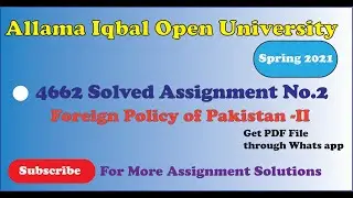 4662 solved assignment 2 spring 2021 || aiou code 4662 assignment solution spring 2021