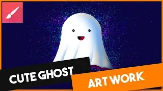 How to illustrate a ghost👻 (infinite Painter)