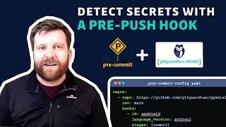 How to create a pre-push git hook to detect hardcoded secrets like API keys & credentials