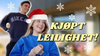 JULEVLOG ❤️ Vi kjøpte oss leilighet!
