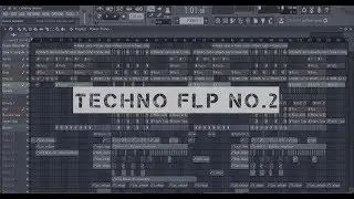FREE Techno FLP 2018 Full FLstudio Project  no.2