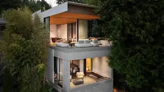 Modern Architectural Residence located in West Vancouver