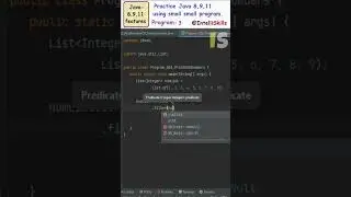 Java 8 Features | Program-3 | Print Odd Numbers in java 8 