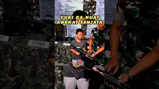 GA KUAT ANGKAT SENJATA #tentara #tni #indonesia #shorts