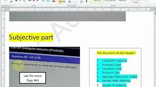 CS610P Final Term Preparation | Current Paper MCQs + Subjective | Computer Networks Practical