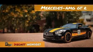 Unboxing Mercedes Benz AMG GT-R Diecast Model | Miniauto 1/32 | Detailed video| Diecast wonders
