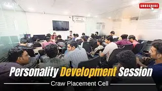 Personality Development Session done by Craw Security | Cyber Security Placements  2024