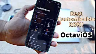 Install the most colorful and customized Rom on Redmi Note 8 | OctaviOS v2.9.1 Official