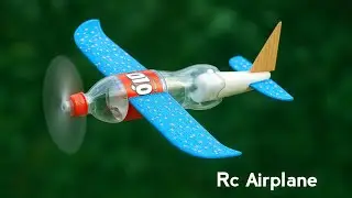How to make a RC Bottle Plane Kit at Home - DIY RC Airplane Ultimate Guide | DIY RC plane from foam