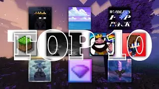 TOP 10 BEST PvP Texture Packs For Minecraft Bedrock 1.21+