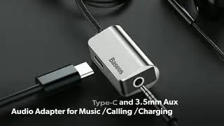 Baseus L40 Audio Splitter for Type-C Mobile phone