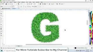 Grass Effect in CorelDraw