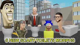 SKIBI TOILETS MORPHS! SCARY TOILETS MORPHS! NEW MORPHS!