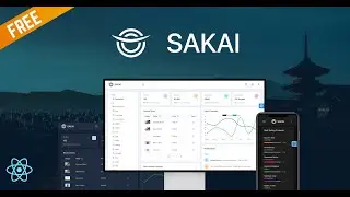 Sakai - Free React Admin Template