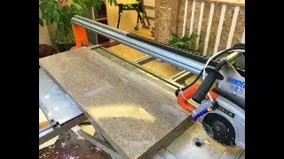 Высокооборотистый электрический плиткорез Wandeli