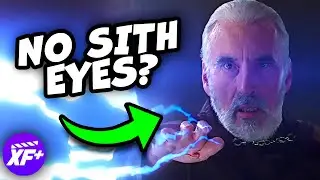 Why Dooku Rarely Had Sith Eyes? 🤔 #shorts #starwars