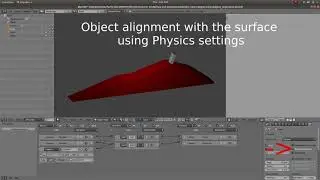 Blender Game Engine | Object alignment to surface and terrain  (blender files in the description)