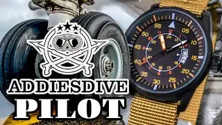 PILOTO ADDIESDIVE MY-1508 POR 25€ | RELOJ ALIEXPRESS QUE SORPRENDE.