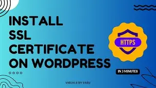 Add GoDaddy SSL Certificate to WordPress Website | Beginners Tutorial