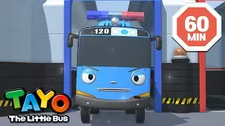 Tayo çizgi film koleksiyonu l Bip-bip-bip polis arabasına dönüştü! l KÜÇÜK OTOBÜS TAYO