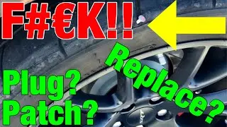 2022 Dodge Charger Jailbreak Tire Plug? Tire Patch? Replace Tire? Replace All Tires?