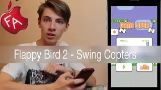Swing Copter (Flappy Bird 2) - Нестандартный Обзор на Русском