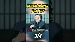 🤔¿QUÉ LE PASO A ZENITSU?🤔||👺DEMON SLAYER T-4 E-7👺|| PARTE 3|| #anime #demonslayer #shorts