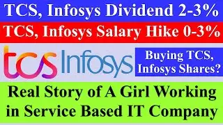 TCS, Infosys SALARY Hike 0-3% but DIVIDEND 2-3% | Invest Salary in Shares? 