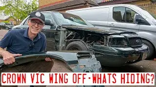 Crown Vic wing off - how many bolts?? Is there more rust??