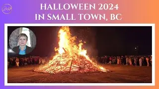 Halloween 2024 in Small Town, BC / Хэллоуин 2024 в Канаде