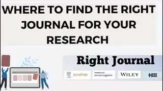 How to find best journals for research papers?How to choose a right journal for publication| Journal