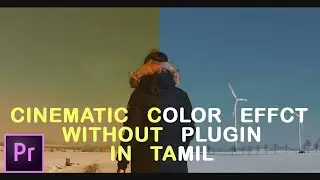 PREMIER PRO CINEMATIC COLOR EFFECT WITHOUT PLUGIN IN TAMIL |