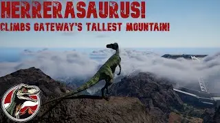 The Isle - NEW HERRERASAURUS CLIMBS GATEWAY'S TALLEST MOUNTAIN! | 